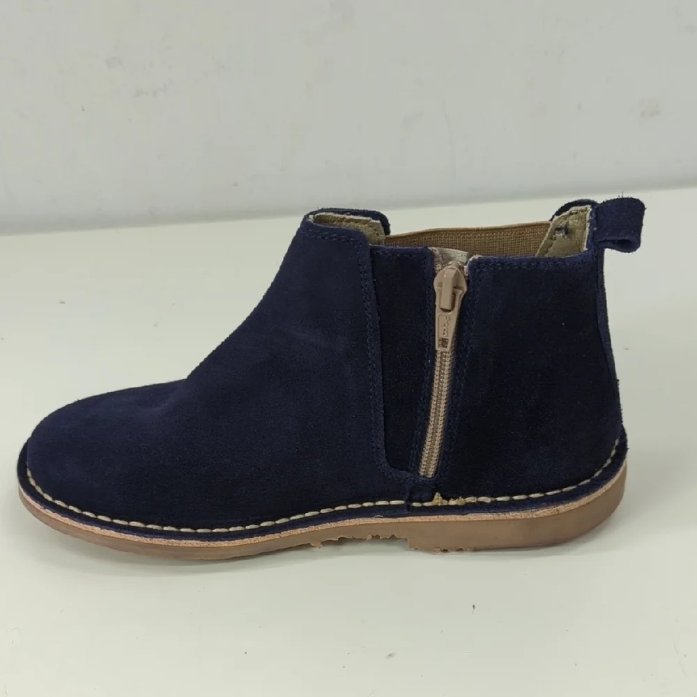 New Cienta Navy Suede Chelsea Boots‎ Size EU 32, US 1